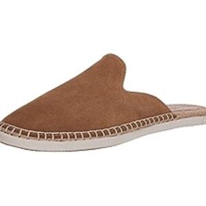 SeaVees for Anthropologie Ocean Park Mules Camel Suede Size 8